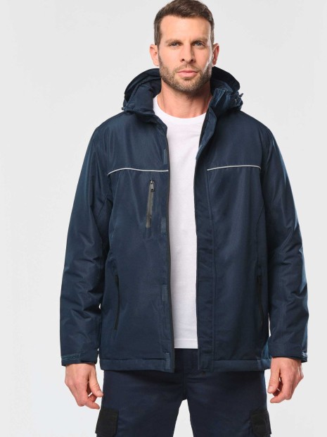 Vestes à personnaliser WK. DESIGNED TO WORK Parka performance à capuche unisexe 