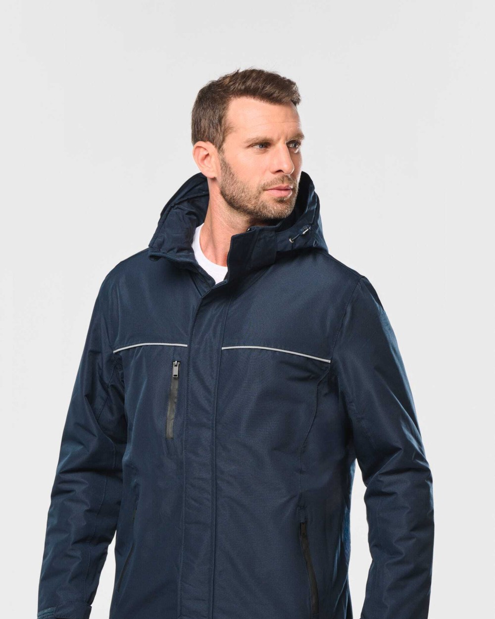 WK. DESIGNED TO WORK Unisex-Performance-Parka mit Kapuze Jacken personalisierbar