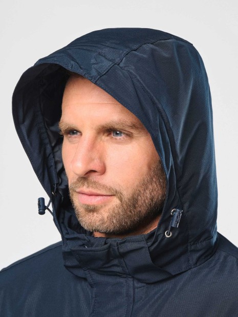 Vestes à personnaliser WK. DESIGNED TO WORK Parka performance à capuche unisexe 