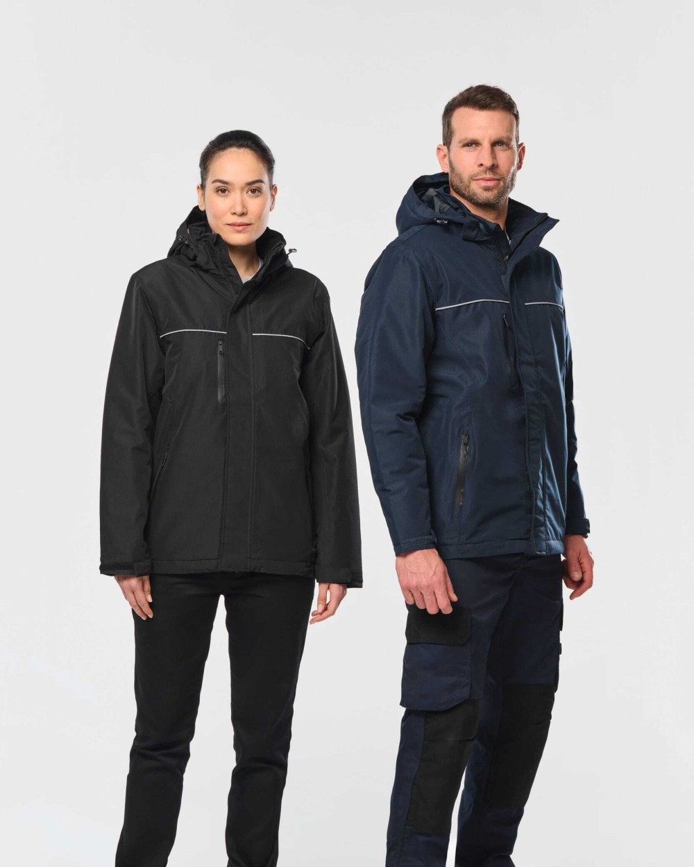 WK. DESIGNED TO WORK Unisex-Performance-Parka mit Kapuze Jacken personalisierbar