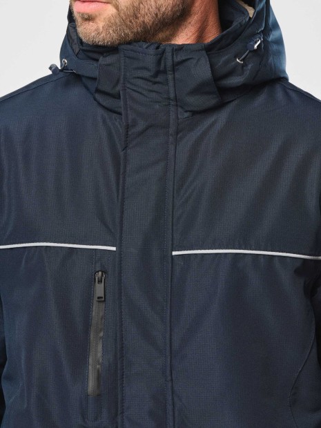 Vestes à personnaliser WK. DESIGNED TO WORK Parka performance à capuche unisexe 