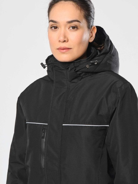 Vestes à personnaliser WK. DESIGNED TO WORK Parka performance à capuche unisexe 