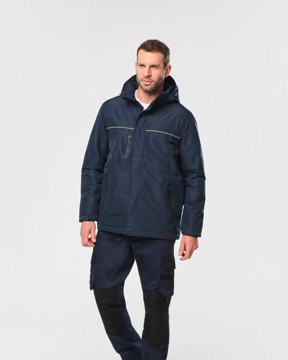 Jassen WK. DESIGNED TO WORK Unisex performance parka met capuchon voor bedrukking &amp; borduring