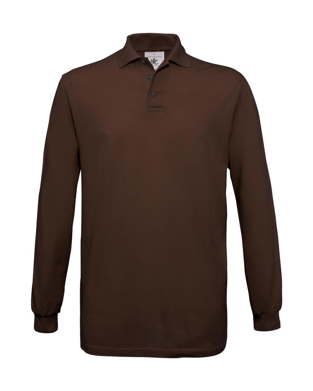 B&C Safran LSL Polo Poloshirts personalisierbar