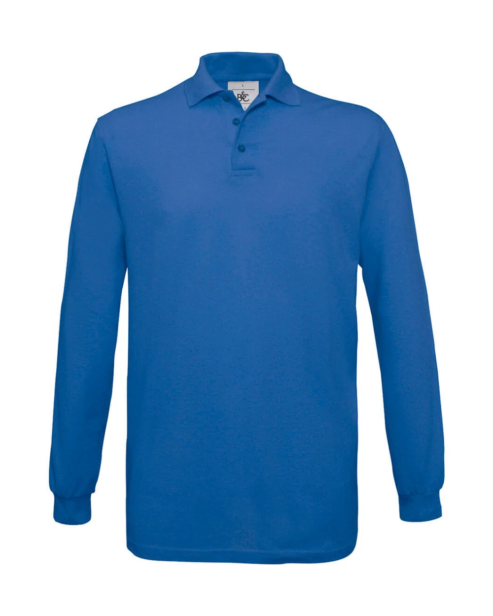 Polo's B&C Safran LSL Polo  voor bedrukking &amp; borduring