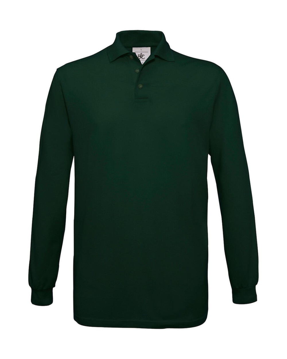 B&C Safran LSL Polo Poloshirts personalisierbar