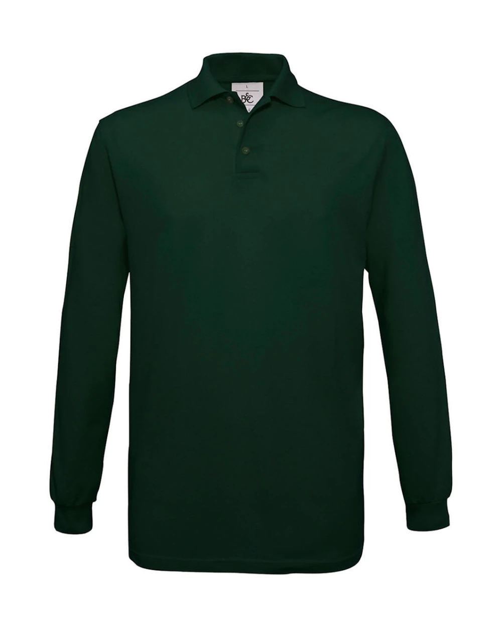 Polo's B&C Safran LSL Polo  voor bedrukking &amp; borduring