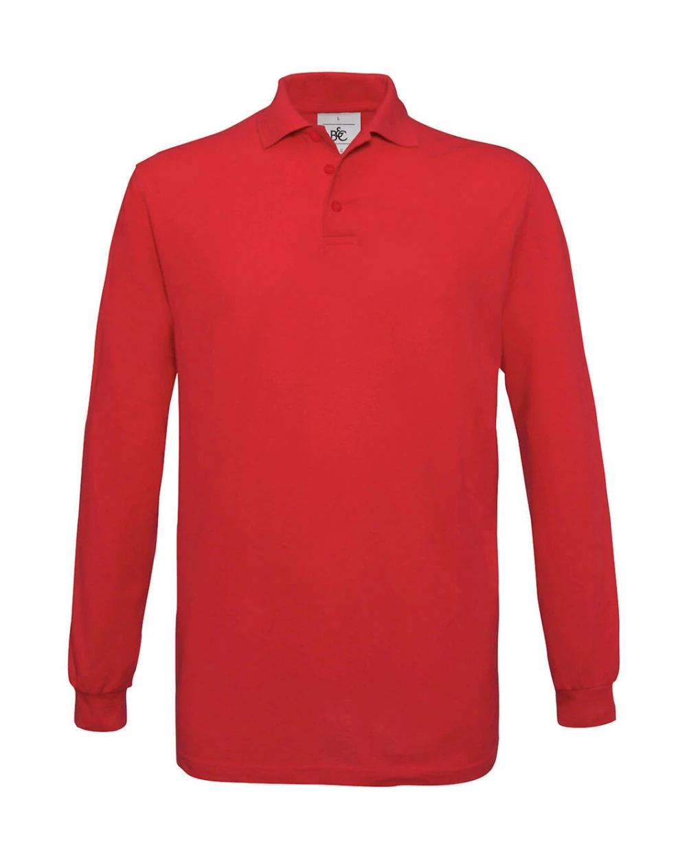 Polo's B&C Safran LSL Polo  voor bedrukking &amp; borduring