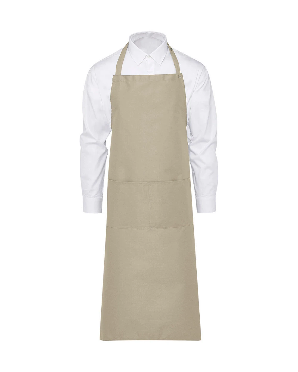 Schorten BISTRO BY JASSZ AMSTERDAM Bib Apron with Pocket voor bedrukking &amp; borduring