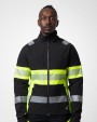 Softshells personnalisable PROJOB 6442 SOFTSHELL IMPERMEABLE - EN ISO 20471 CLASSE 1