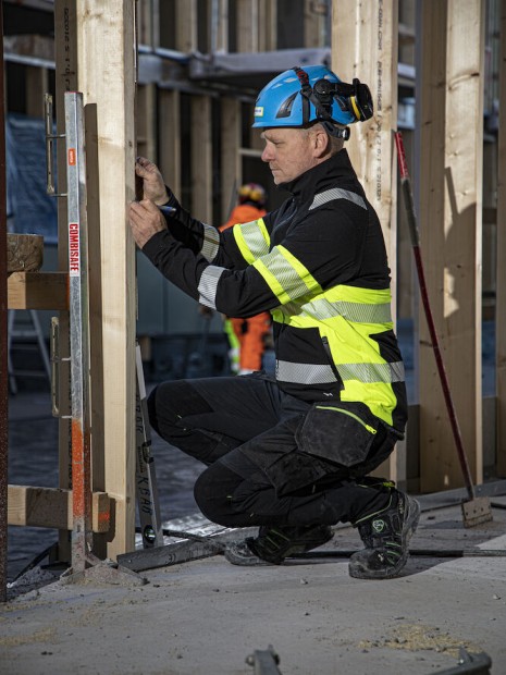 Softshells à personnaliser PROJOB 6442 SOFTSHELL IMPERMEABLE - EN ISO 20471 CLASSE 1 