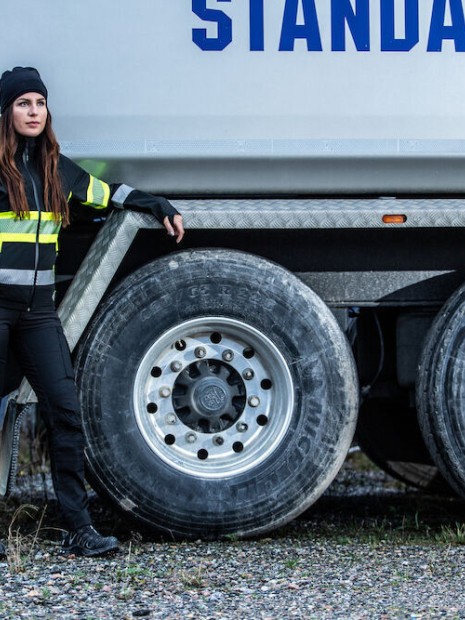 Softshells à personnaliser PROJOB 6442 SOFTSHELL IMPERMEABLE - EN ISO 20471 CLASSE 1 