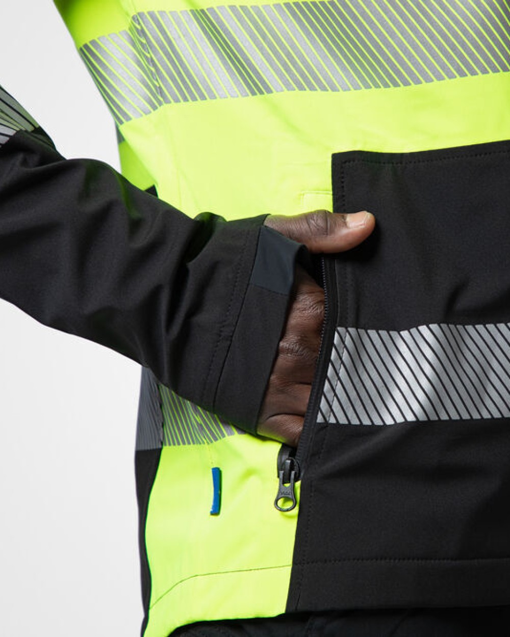 Softshells personnalisable PROJOB 6442 SOFTSHELL IMPERMEABLE - EN ISO 20471 CLASSE 1