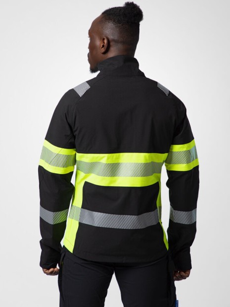 Softshells à personnaliser PROJOB 6442 SOFTSHELL IMPERMEABLE - EN ISO 20471 CLASSE 1 