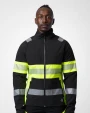 Softshells personnalisable PROJOB 6442 SOFTSHELL IMPERMEABLE - EN ISO 20471 CLASSE 1