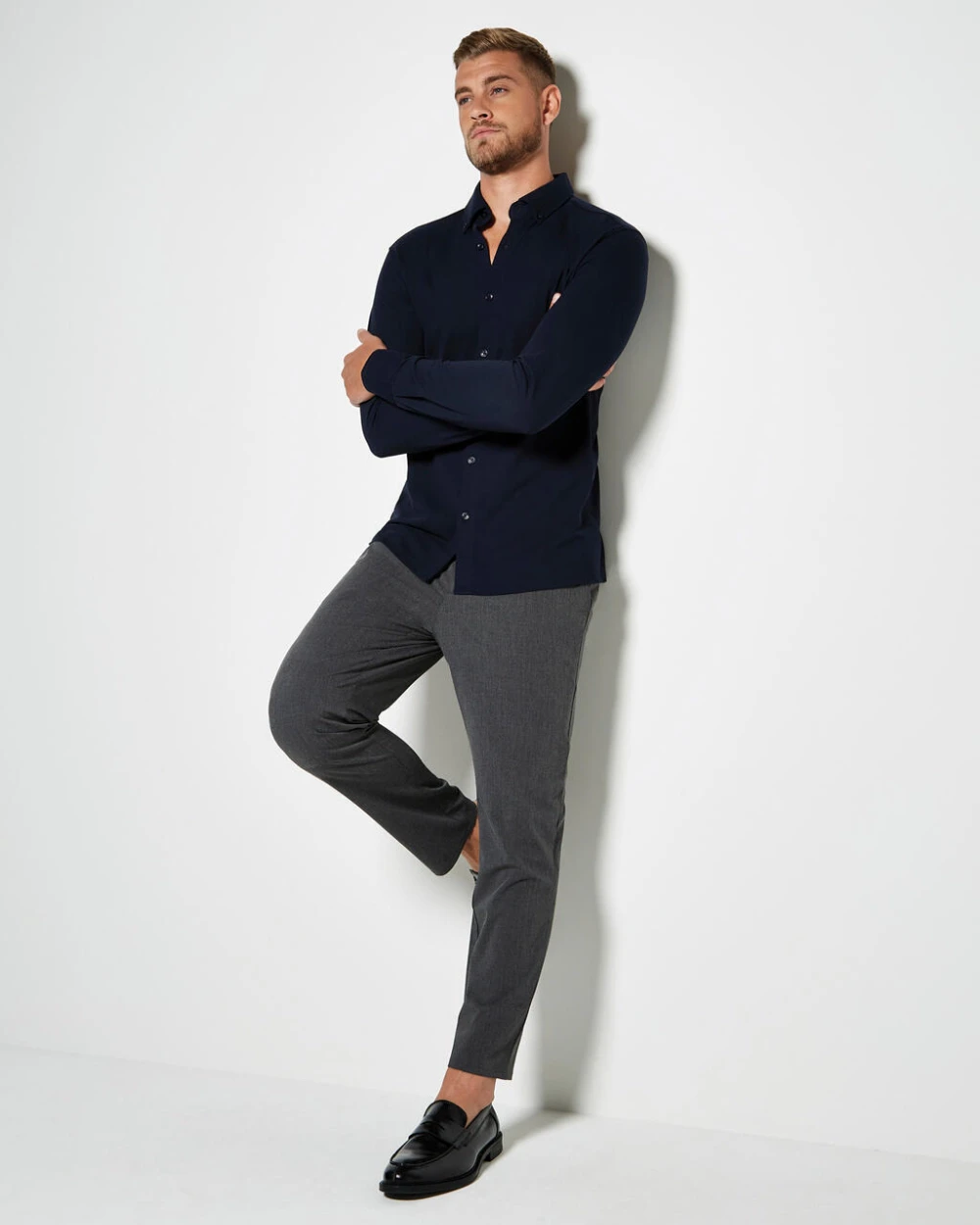 Chemises personnalisable KUSTOM KIT Tailored Fit Superwash® 60º Pique Shirt