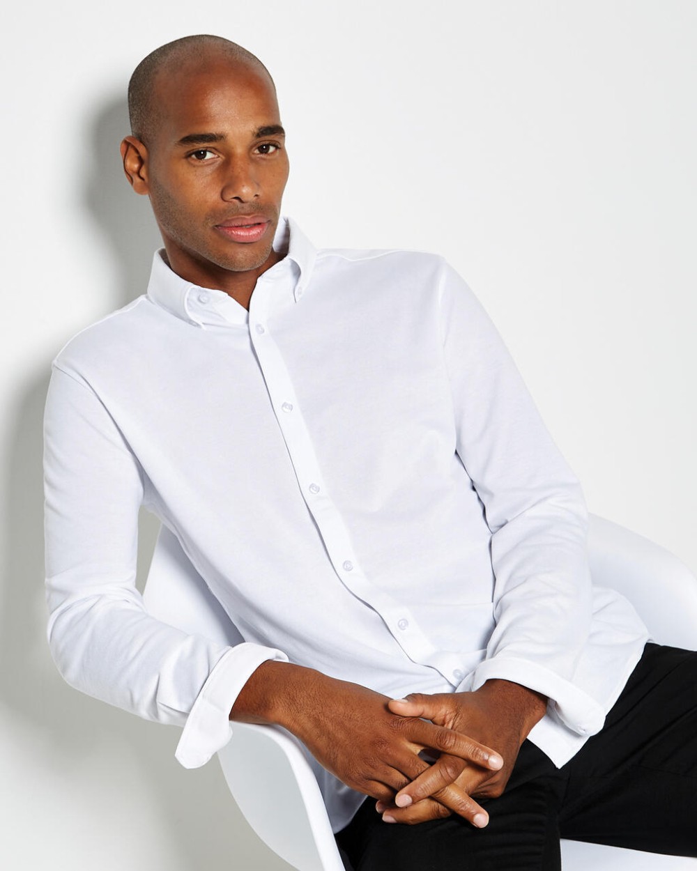 Chemises personnalisable KUSTOM KIT Tailored Fit Superwash® 60º Pique Shirt