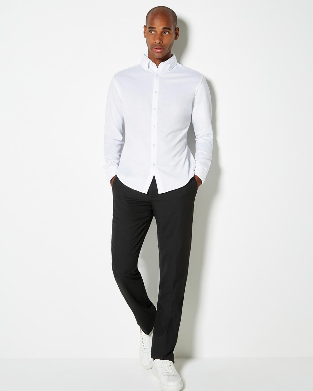 Chemises personnalisable KUSTOM KIT Tailored Fit Superwash® 60º Pique Shirt