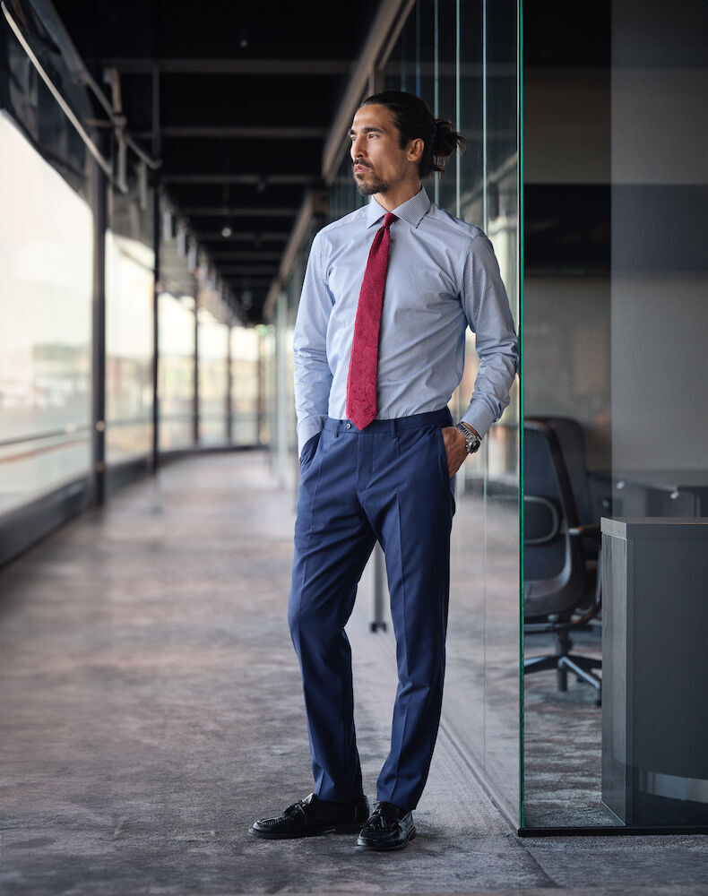 Chemises personnalisable J. HARVEST & FROST YB50 Twill Chemise Regular Fit Hommes