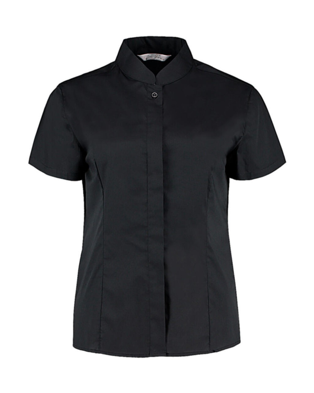 Chemises personnalisable KUSTOM KIT Women's Tailored Fit Mandarin Collar SSL