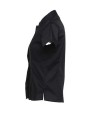 Hemden KUSTOM KIT Women's Tailored Fit Mandarin Collar SSL voor bedrukking &amp; borduring