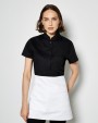 Chemises personnalisable KUSTOM KIT Women's Tailored Fit Mandarin Collar SSL