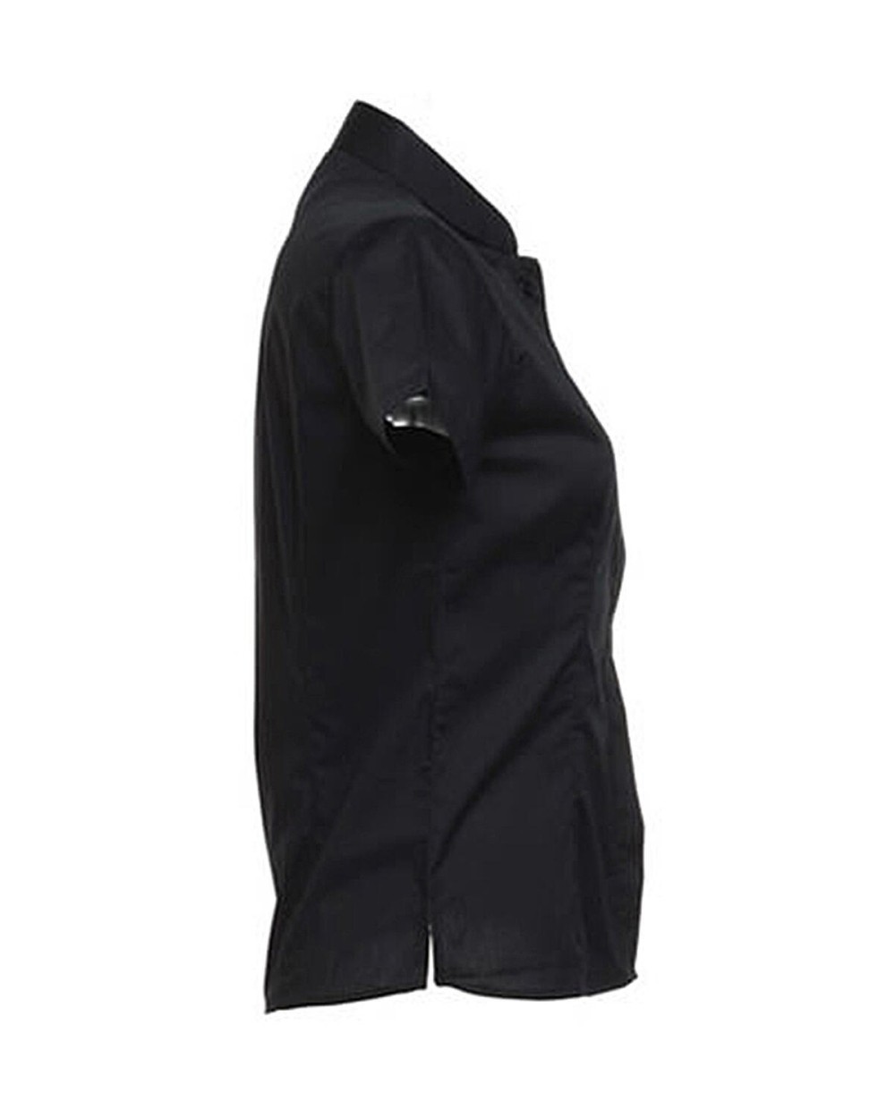 Chemises personnalisable KUSTOM KIT Women's Tailored Fit Mandarin Collar SSL