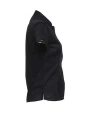 Hemden KUSTOM KIT Women's Tailored Fit Mandarin Collar SSL voor bedrukking &amp; borduring