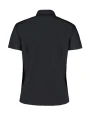 Hemden KUSTOM KIT Women's Tailored Fit Mandarin Collar SSL voor bedrukking &amp; borduring