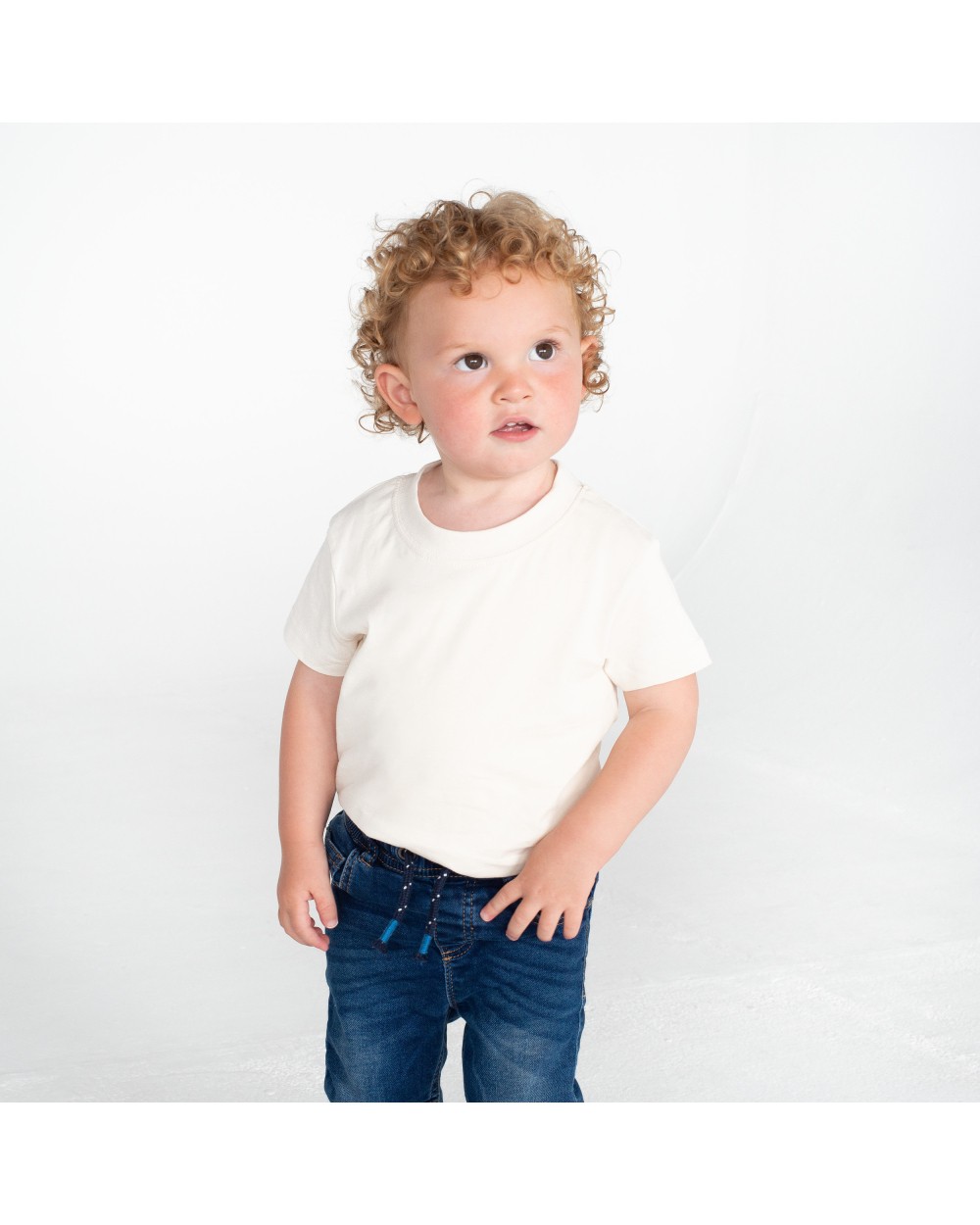 Baby artikelen LARKWOOD Biologisch T-shirt voor bedrukking &amp; borduring