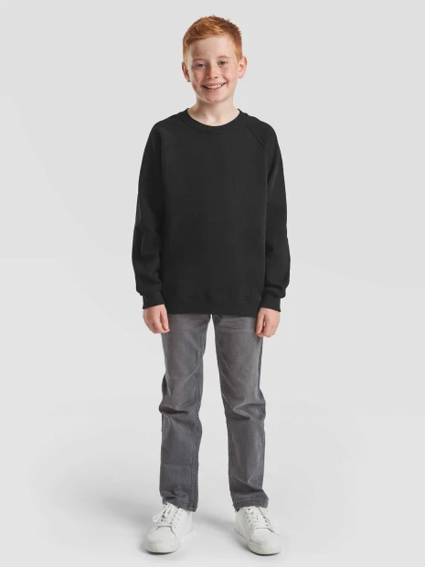 Sweat-shirts à personnaliser FOL Sweat-shirt enfant manches raglan (62-039-0) 