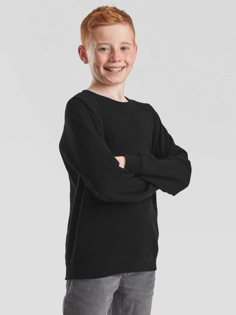 Sweat-shirts à personnaliser FOL Sweat-shirt enfant manches raglan (62-039-0) 
