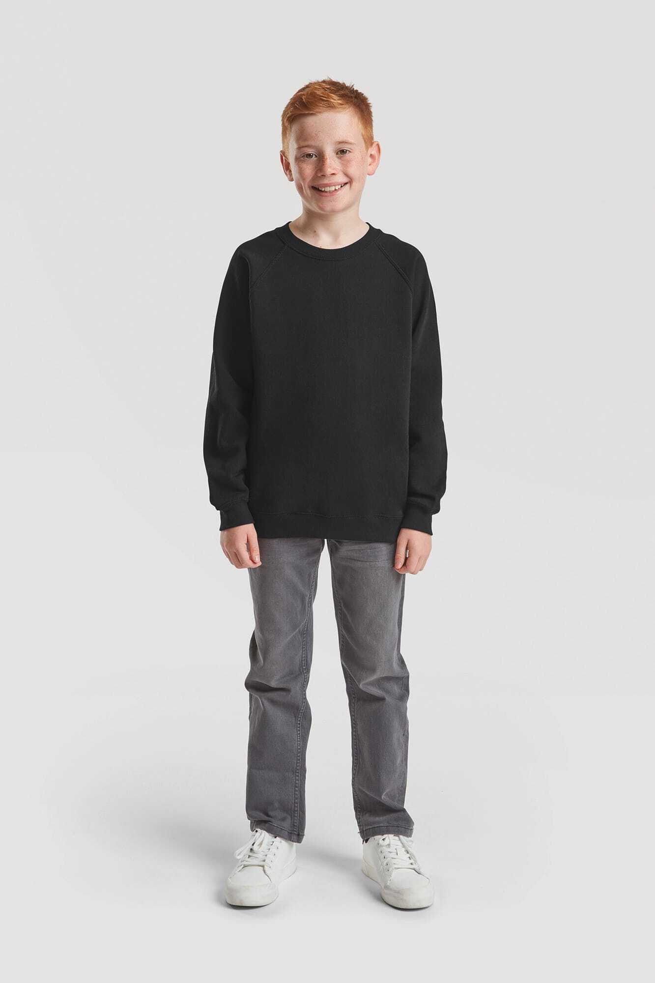 Sweat-shirts personnalisable FOL Sweat-shirt enfant manches raglan (62-039-0)