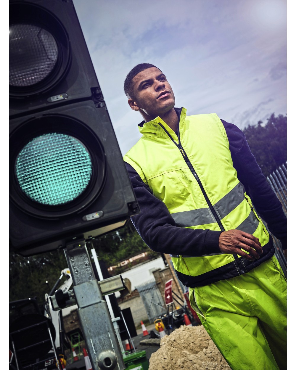 Vestes personnalisable REGATTA Hi-Vis Pro Bodywarmer