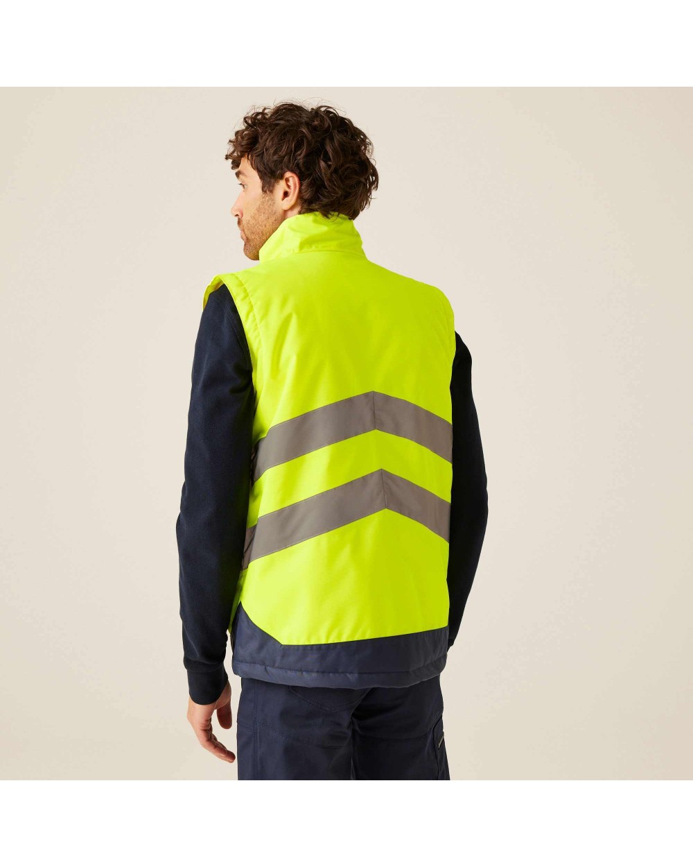 REGATTA Hi-Vis Pro Bodywarmer Jacken personalisierbar