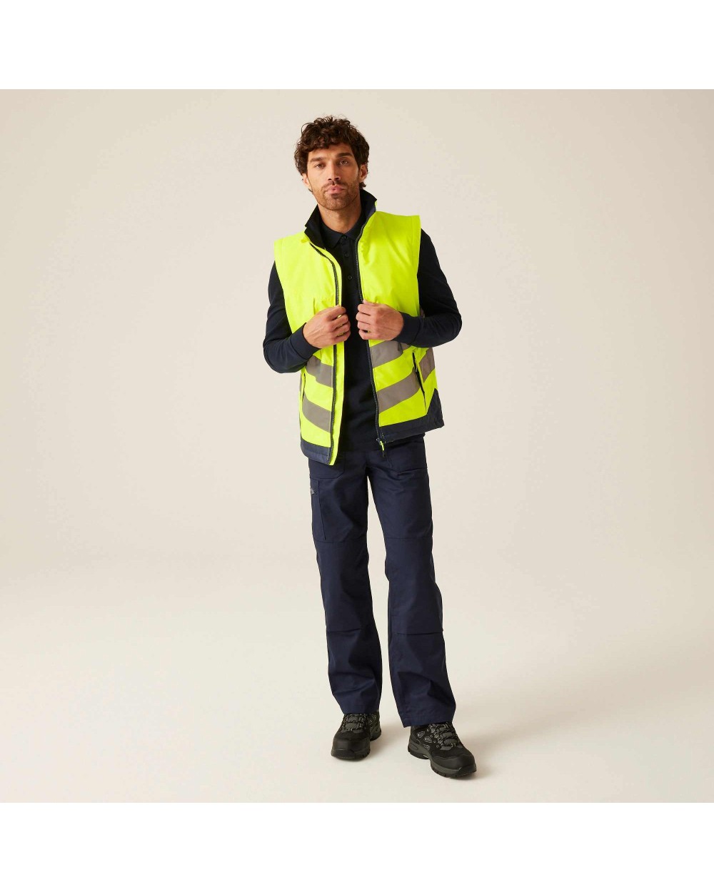 REGATTA Hi-Vis Pro Bodywarmer Jacken personalisierbar
