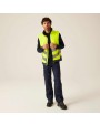 REGATTA Hi-Vis Pro Bodywarmer Jacken personalisierbar