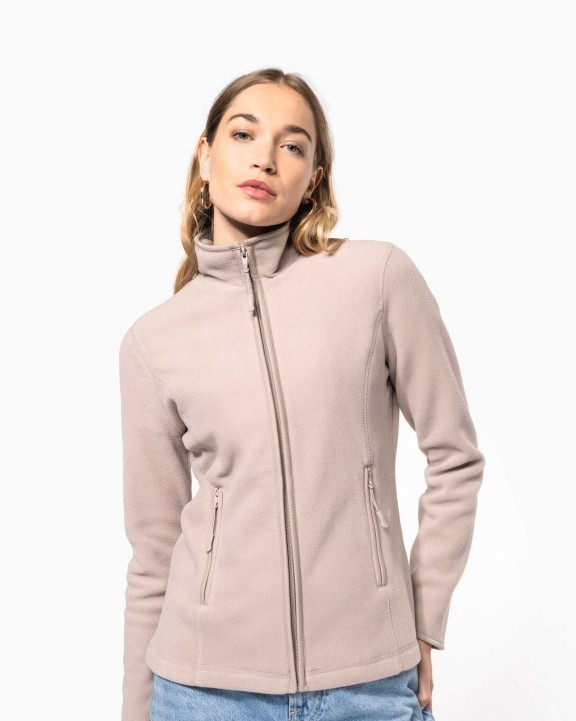 Polar Fleeces KARIBAN Microfleece met rits dames voor bedrukking &amp; borduring
