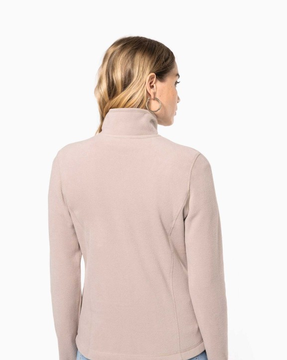 Polar Fleeces KARIBAN Microfleece met rits dames voor bedrukking &amp; borduring