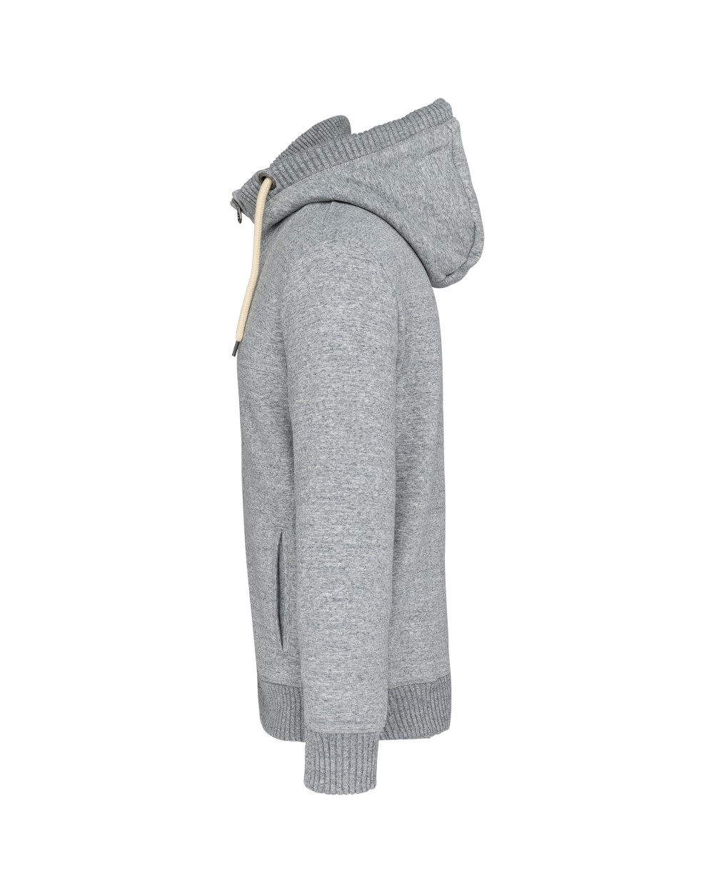 Jassen KARIBAN Vintage fleecevest met sherpavoering voor bedrukking &amp; borduring