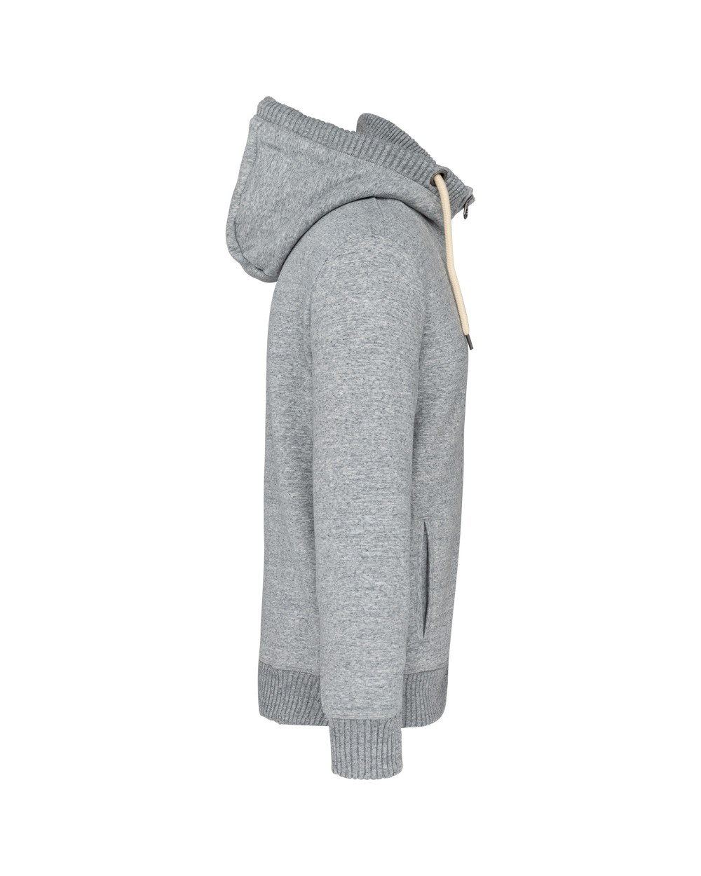 Jassen KARIBAN Vintage fleecevest met sherpavoering voor bedrukking &amp; borduring