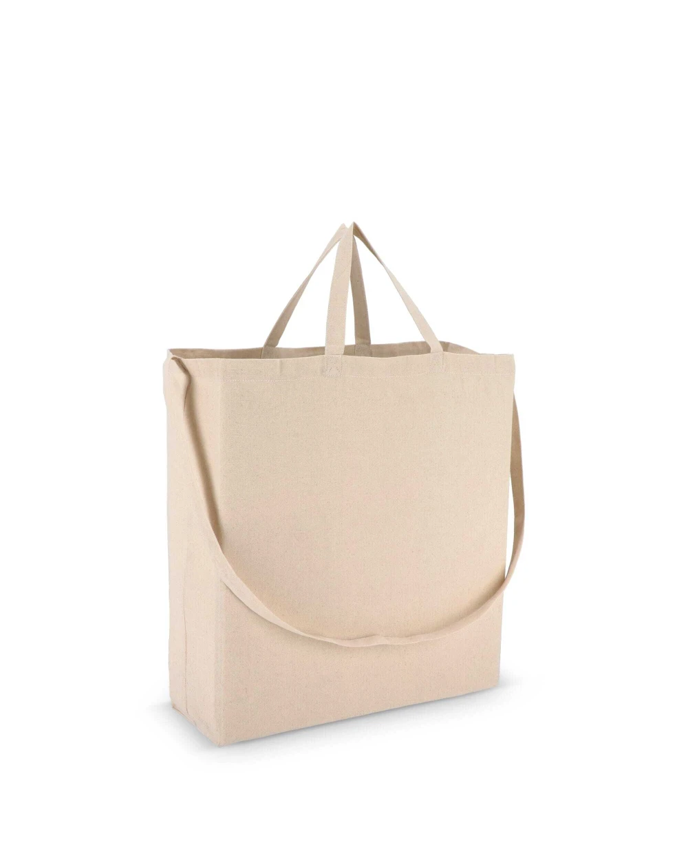 Tote bags 4DO Katoen Tote OEKO-TEX® 40 x 13 x 44cm 220g/m² voor bedrukking &amp; borduring