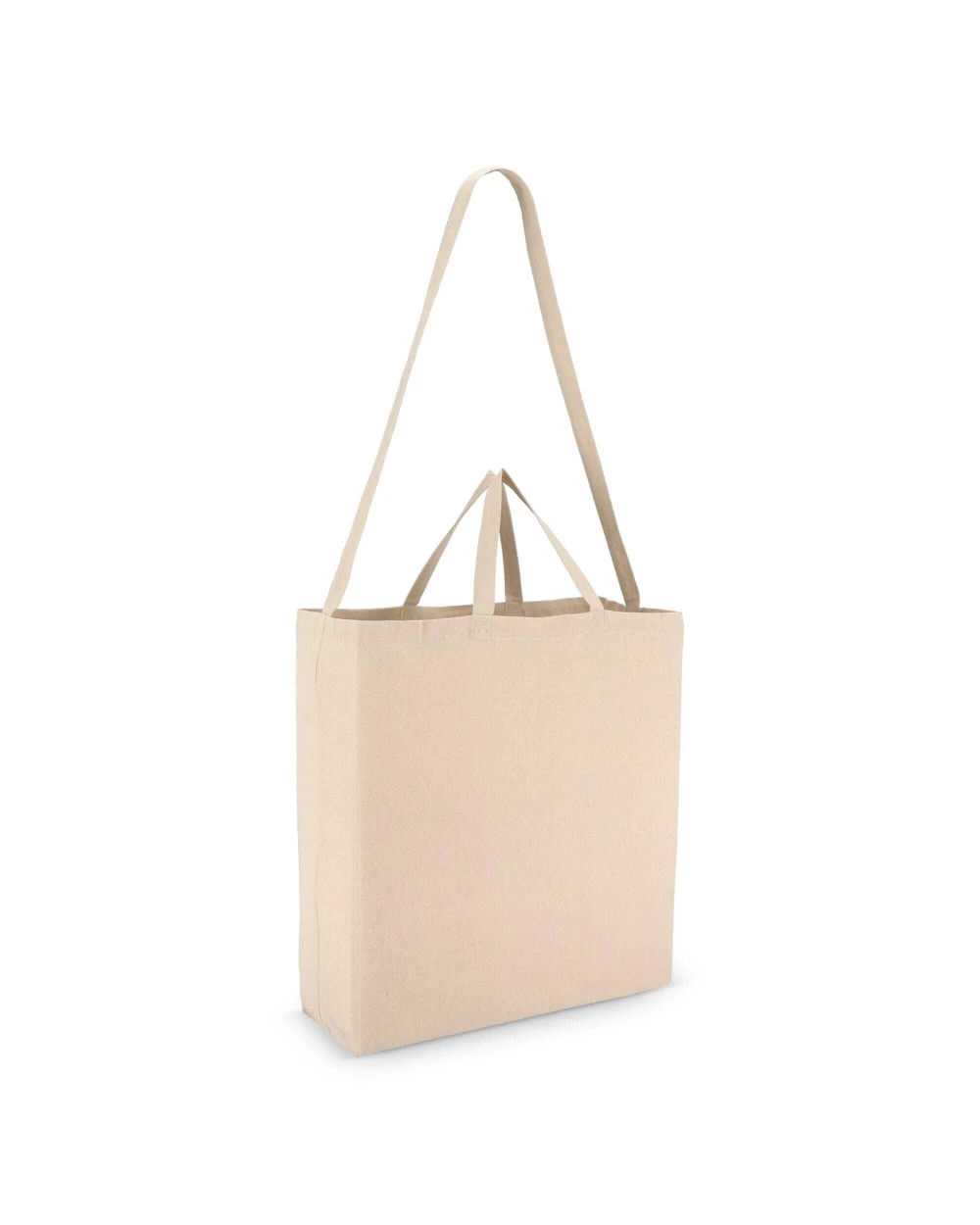 Tote bags 4DO Katoen Tote OEKO-TEX® 40 x 13 x 44cm 220g/m² voor bedrukking &amp; borduring
