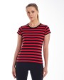T-Shirts personnalisable MANTIS WOMEN'S STRIPY T