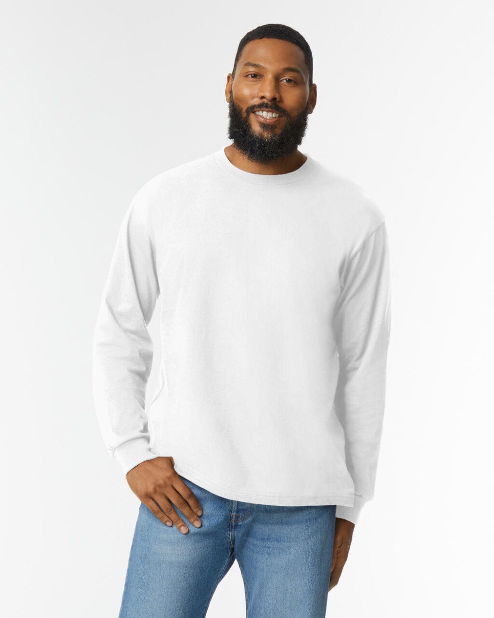Polo's HENBURY Hammer Adult Long Sleeve T-Shirt voor bedrukking &amp; borduring