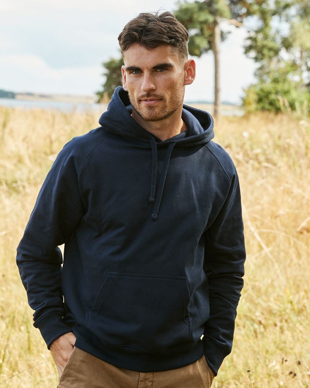 Sweaters & hoodies NEUTRAL UNISEX TIGER COTTON HOODIE voor bedrukking &amp; borduring