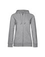 Sweat-shirts personnalisable B&C INSPIRE ZIPPED HOOD /WOMEN