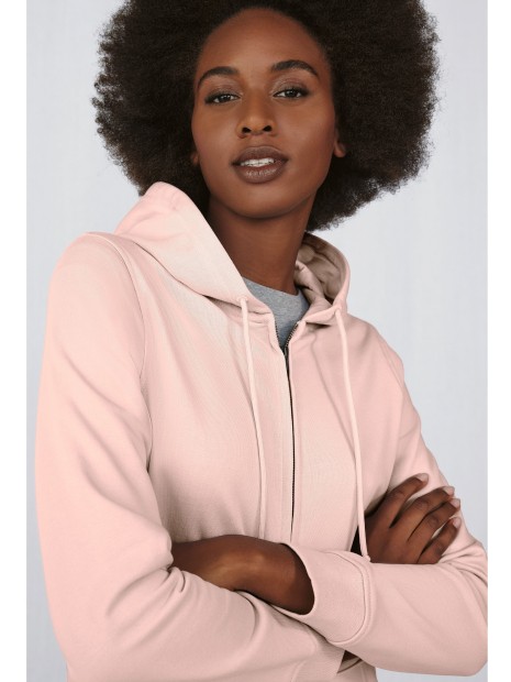 Sweat-shirts à personnaliser B&C INSPIRE ZIPPED HOOD /WOMEN 