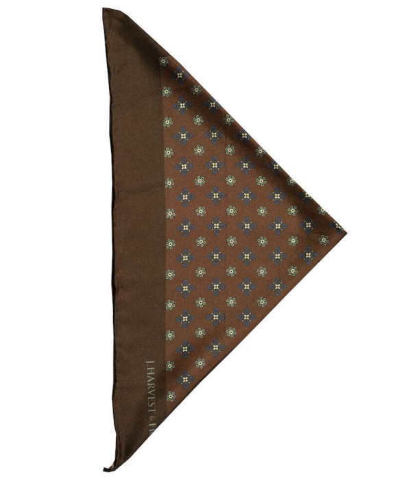 Accessoires personnalisable J. HARVEST & FROST Handkerchief Silk Floral