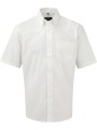 RUSSELL Chemise homme manches courtes Oxford /api/colors/7a92cd2d-10d2-40b4-928b-296bb7487506 personnalisable